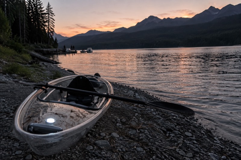 Sunset LED Kayak Rental