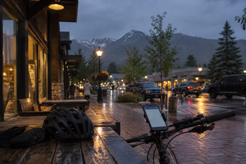 App-Guided E-Bike, Whitefish